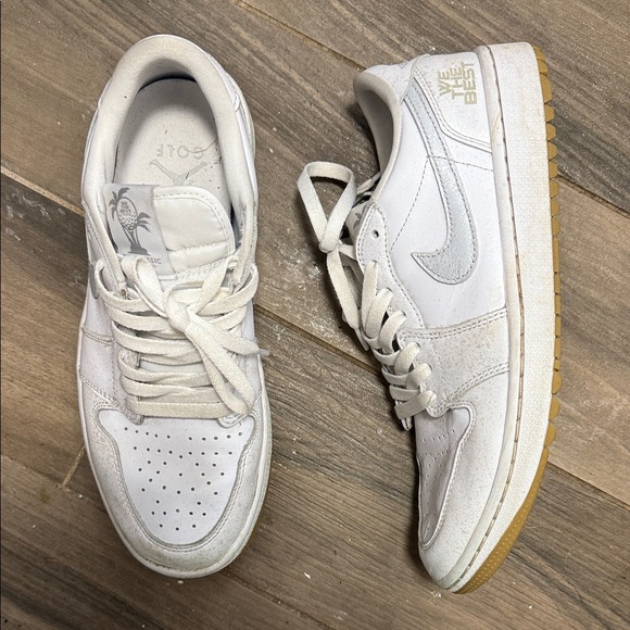 USED Jordan x We the Best golf shoes size in good condition no box